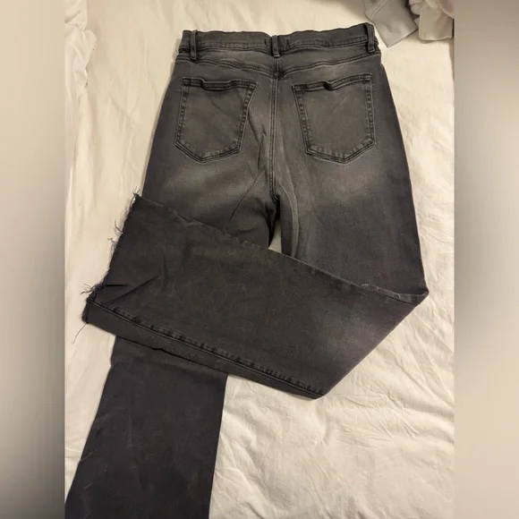 Curvy High Rise Slim Flare Jeans - Picture 6 of 6